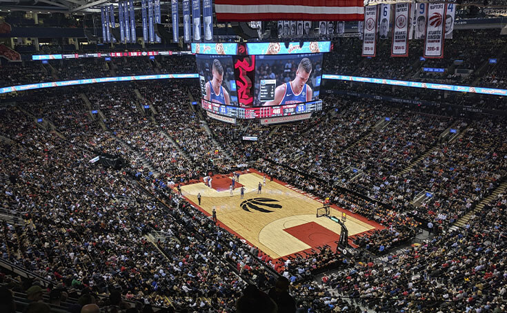 cancha nba llena