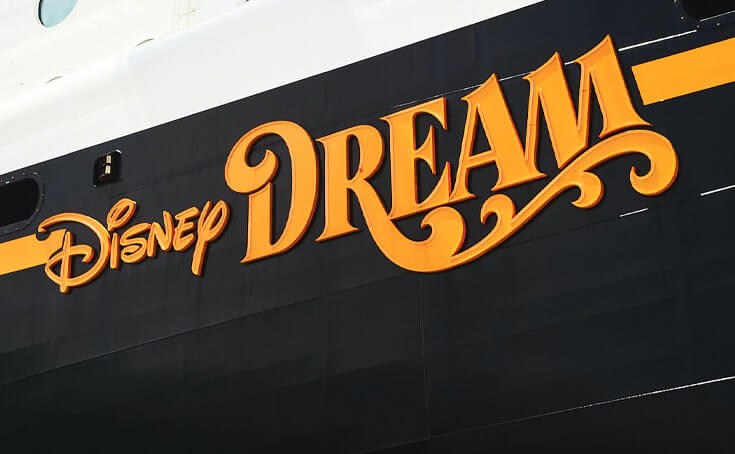 letras barco disney dream
